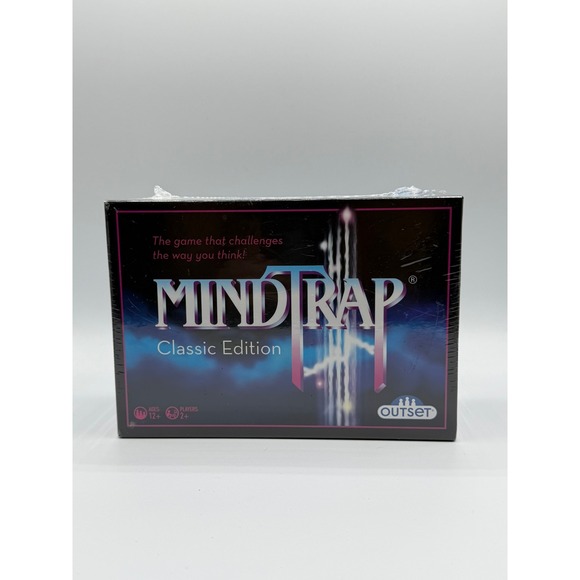 Mindtrap Other - MindTrap Classic Edition Game Outset Media Brain Teasers Puzzles Riddles Sealed